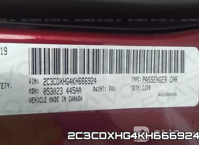 2C3CDXHG4KH666924 фото 10