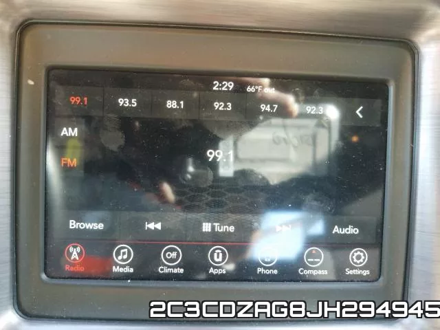 2C3CDZAG8JH294945 фото 9