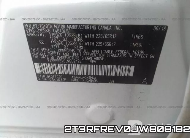 2T3RFREV0JW808182 фото 10