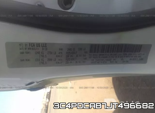3C4PDCAB7JT496682 фото 10