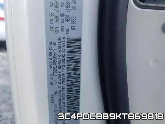 3C4PDCBB9KT869818 фото 2