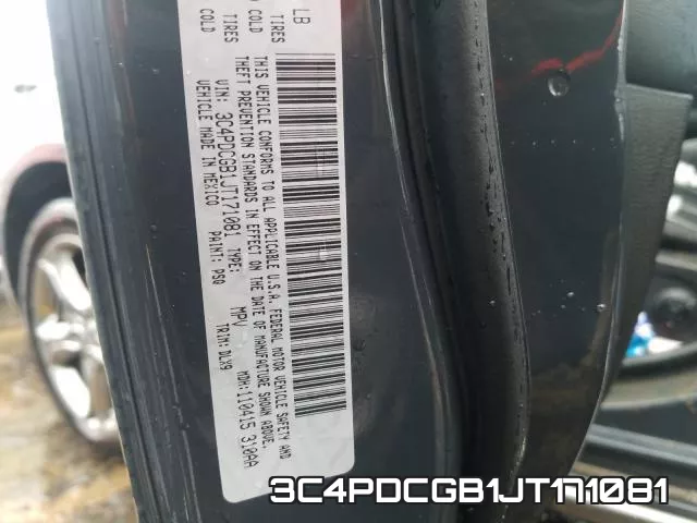 3C4PDCGB1JT171081 фото 2