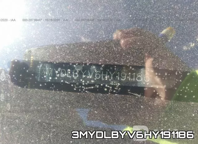 3MYDLBYV6HY191186 фото 9