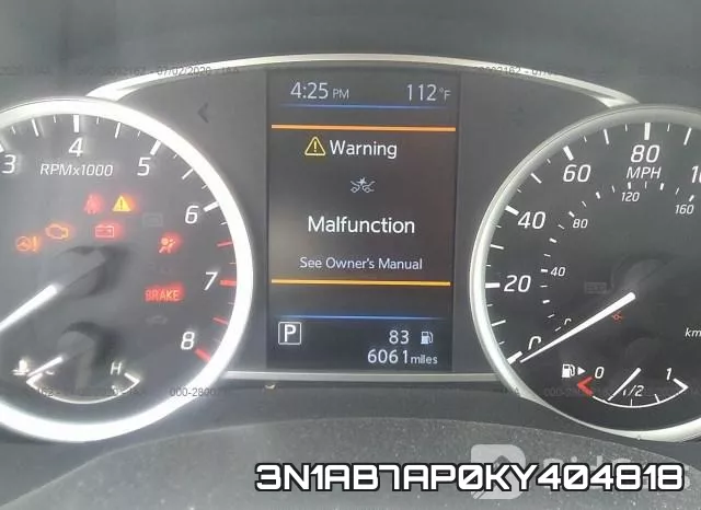 3N1AB7AP0KY404818 фото 8