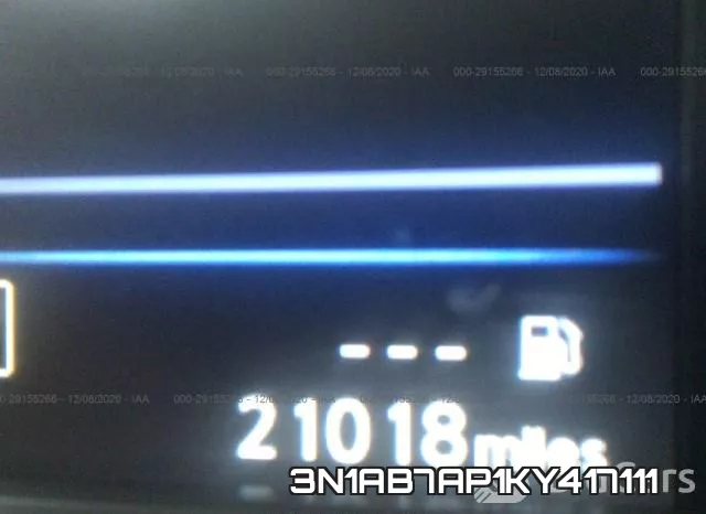 3N1AB7AP1KY417111 фото 7
