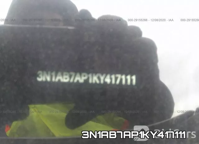 3N1AB7AP1KY417111 фото 8