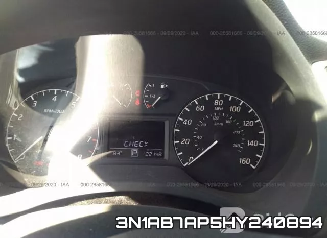 3N1AB7AP5HY240894 фото 8