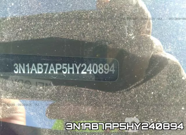 3N1AB7AP5HY240894 фото 10