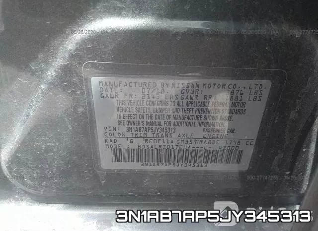 3N1AB7AP5JY345313 фото 10