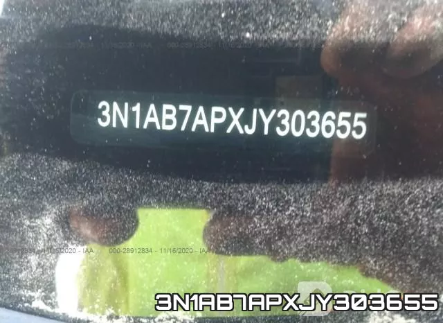 3N1AB7APXJY303655 фото 10