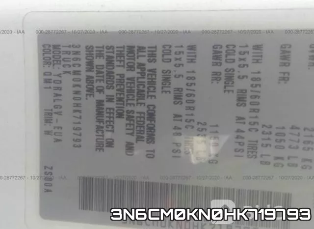 3N6CM0KN0HK719793 фото 10