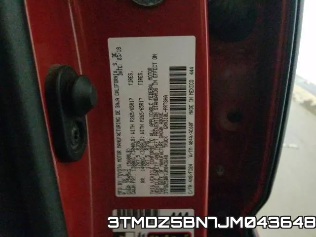 3TMDZ5BN7JM043648 фото 2