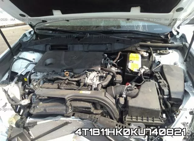 4T1B11HK0KU740821 фото 2