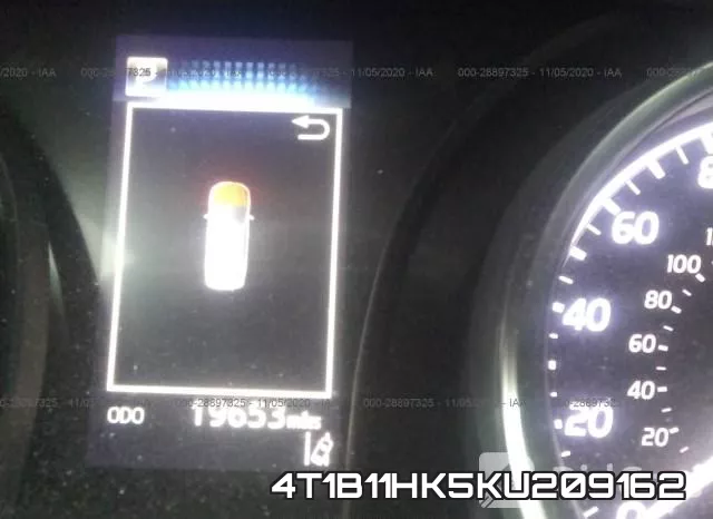 4T1B11HK5KU209162 фото 8