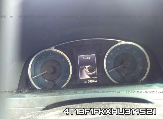 4T1BF1FKXHU314521 фото 8