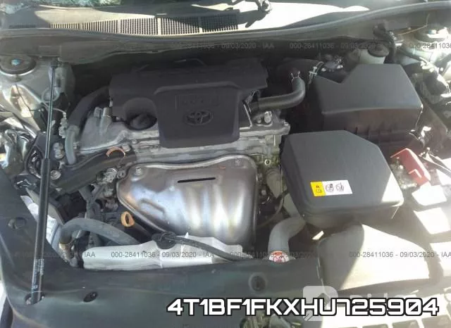 4T1BF1FKXHU725904 фото 2