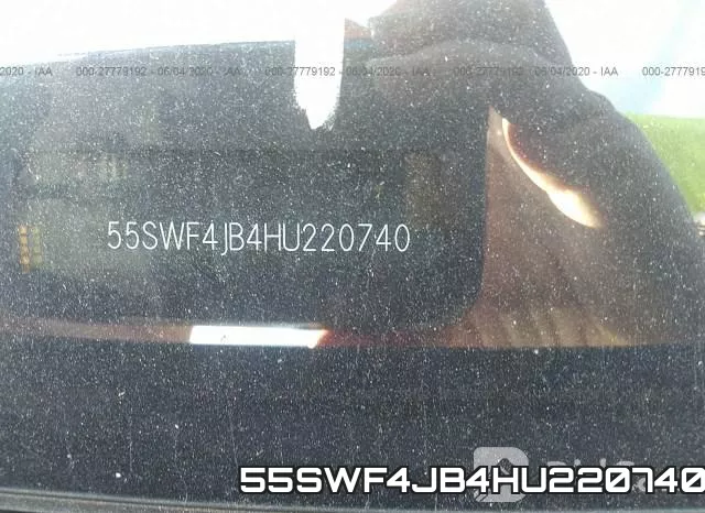 55SWF4JB4HU220740 фото 9