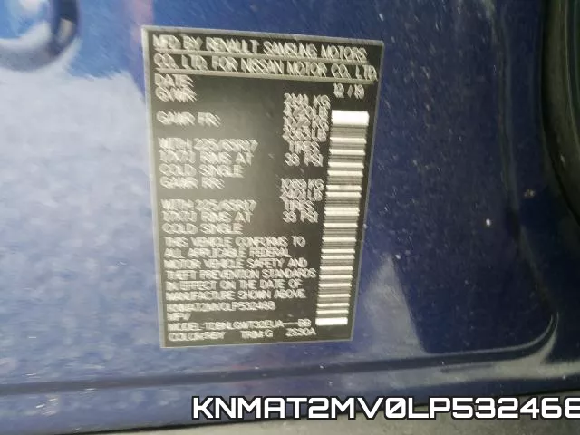 KNMAT2MV0LP532468 фото 2