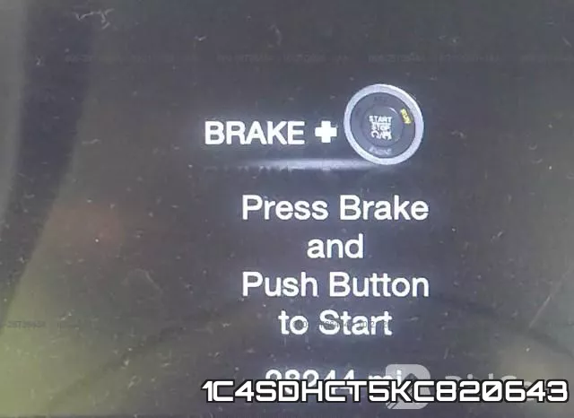 1C4SDHCT5KC820643 фото 8