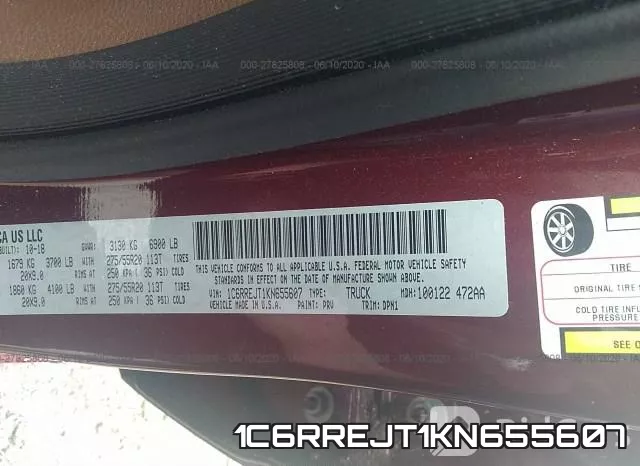 1C6RREJT1KN655607 фото 10