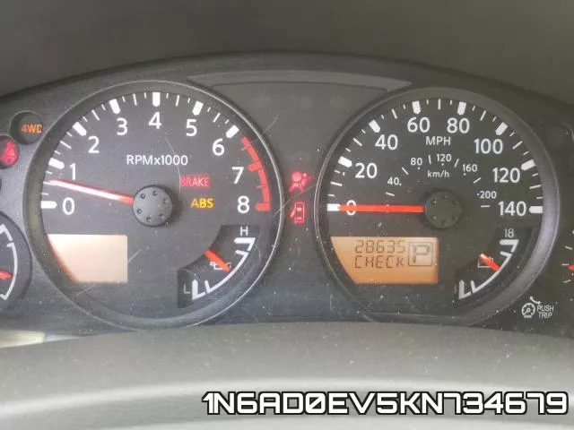 1N6AD0EV5KN734679 фото 9