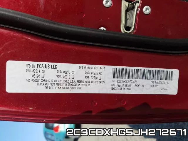 2C3CDXHG5JH272671 фото 2