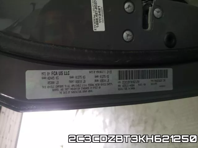 2C3CDZBT3KH621250 фото 2