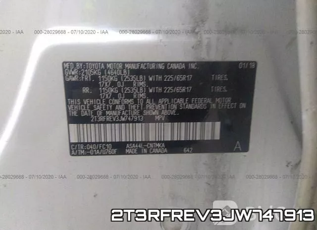 2T3RFREV3JW747913 фото 9