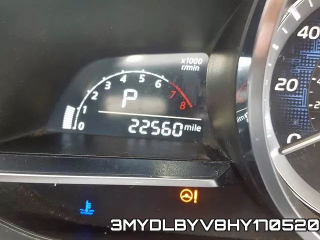 3MYDLBYV8HY170520 фото 9
