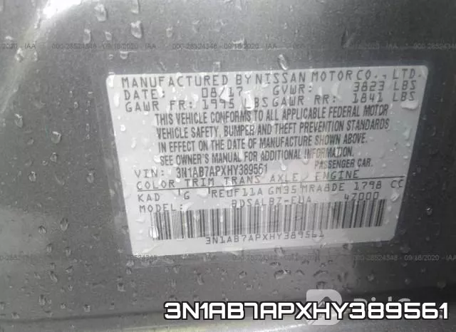 3N1AB7APXHY389561 фото 10