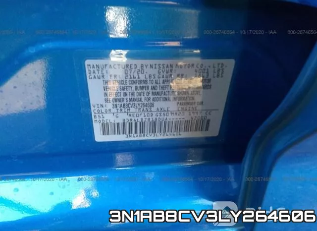 3N1AB8CV3LY264606 фото 10