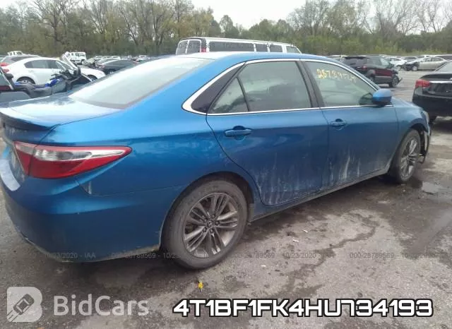 4T1BF1FK4HU734193 фото 5
