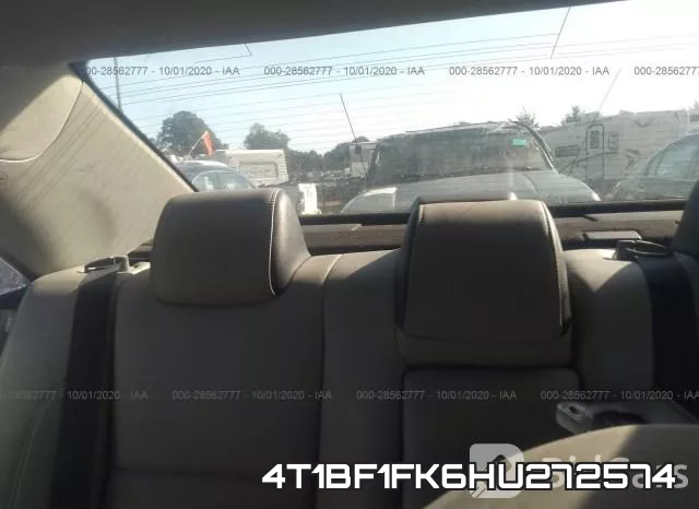 4T1BF1FK6HU272574 фото 9