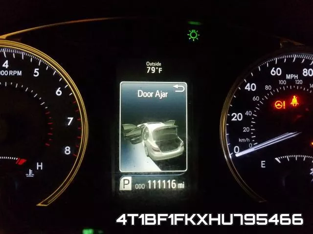 4T1BF1FKXHU795466 фото 9