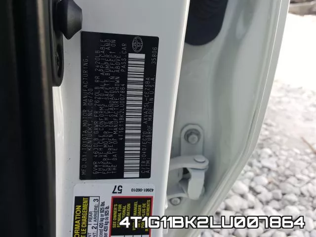 4T1G11BK2LU007864 фото 2