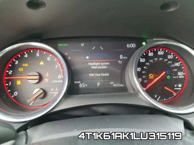 4T1K61AK1LU315119 фото 8