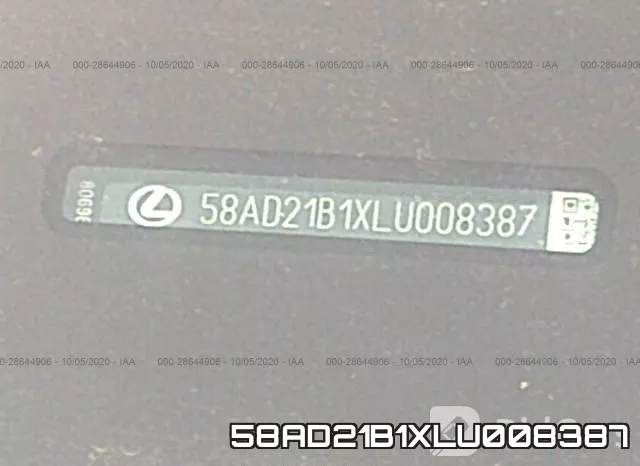 58AD21B1XLU008387 фото 10