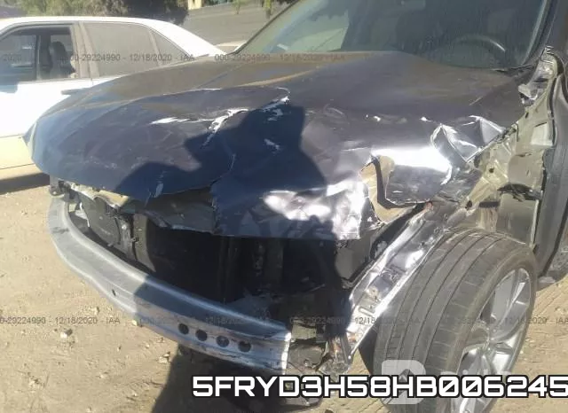 5FRYD3H58HB006245 фото 6