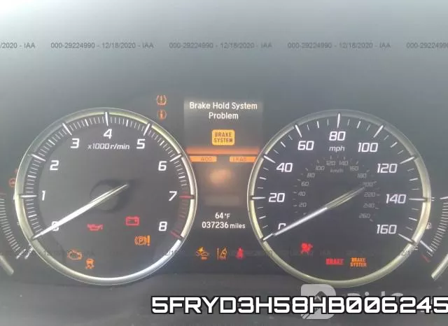 5FRYD3H58HB006245 фото 7