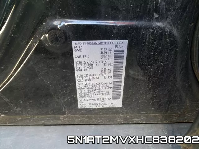 5N1AT2MVXHC838202 фото 2