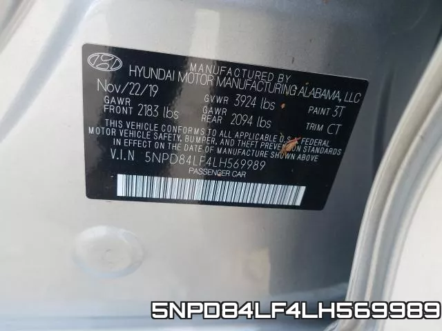 5NPD84LF4LH569989 фото 2