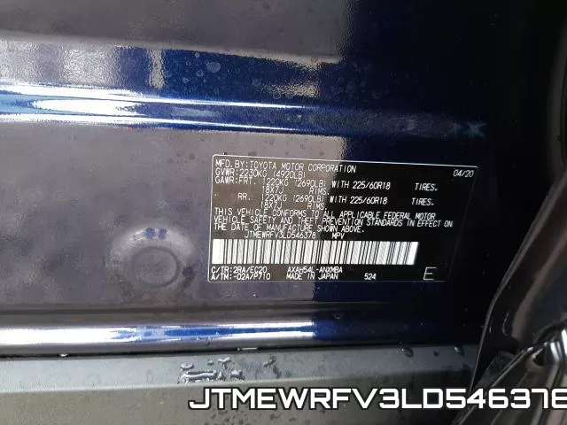 JTMEWRFV3LD546378 фото 2