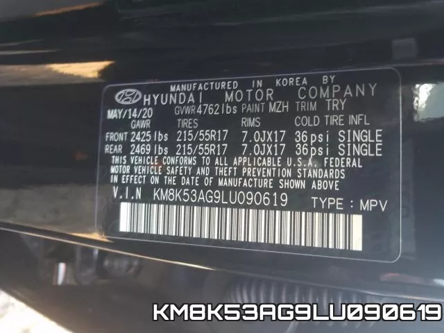 KM8K53AG9LU090619 фото 2