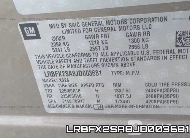 LRBFX2SA8JD003681 фото 10
