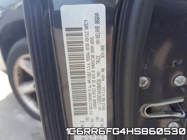 1C6RR6FG4HS860530 фото 2