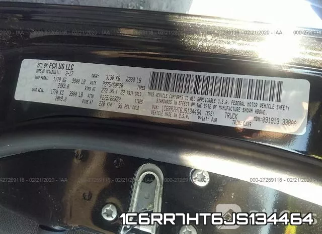 1C6RR7HT6JS134464 фото 9