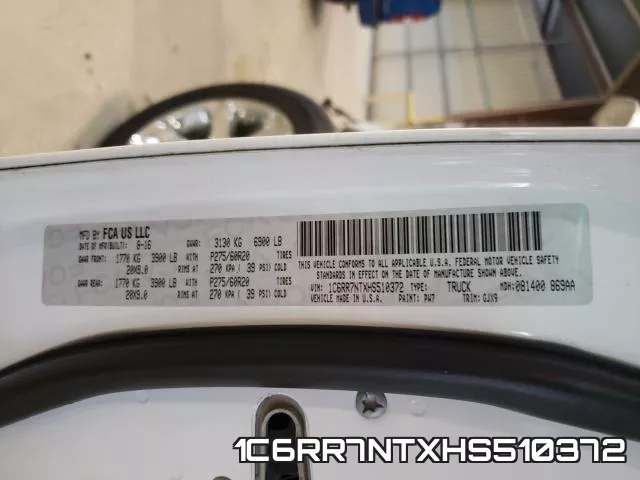 1C6RR7NTXHS510372 фото 2