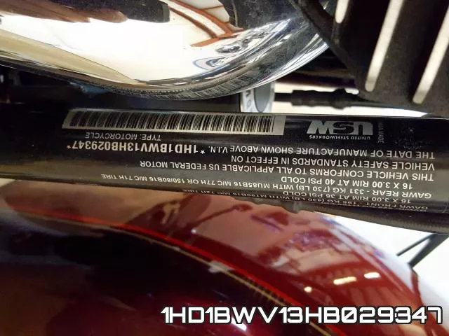 1HD1BWV13HB029347 фото 2