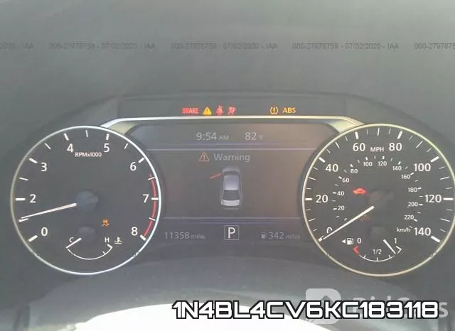 1N4BL4CV6KC183118 фото 8