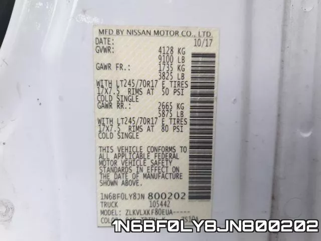 1N6BF0LY8JN800202 фото 2